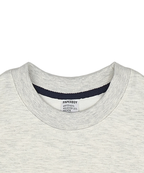 PAPERBOY（ペーパーボーイ）の「NYシンプルロゴスウェットシャツ-オートミール（スウェット・レディース・その他・SMALL/MEDIUM/LARGE/X-LARGE）」の7枚目の写真