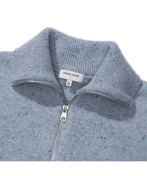 PRODESHIRT（プロデシャツ）の「アイリッシュドネガル 半ジップニット (アイランドコースト)（ニット/セーター・メンズ・その他・LARGE/MEDIUM/X-LARGE）」の5枚目の写真