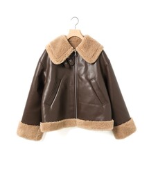 MARMARMAR（マーマーマー）の「MARMARMAR フェイクムートンジャケット（ムートンコート）」