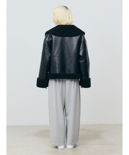 セール】MARMARMAR フェイクムートンジャケット（ムートンコート