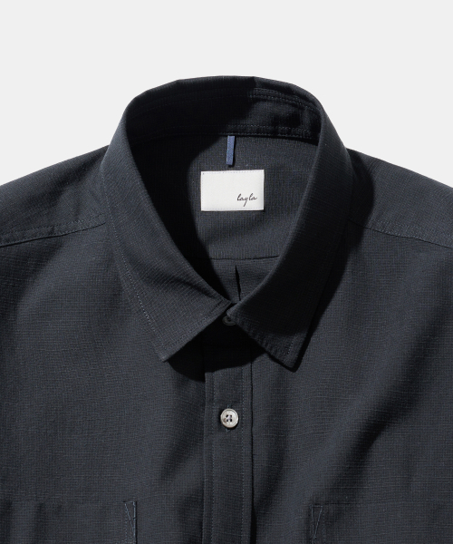 Diamond Layla(ダイアモンドレイラ)の「UV Airy Black Linen Shirt S174(シャツ/ブラウス・メンズ・その他・SMALL/MEDIUM/LARGE/X-LARGE)」の4枚目の写真