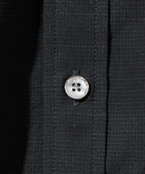 Diamond Layla(ダイアモンドレイラ)の「UV Airy Black Linen Shirt S174(シャツ/ブラウス・メンズ・その他・SMALL/MEDIUM/LARGE/X-LARGE)」の6枚目の写真