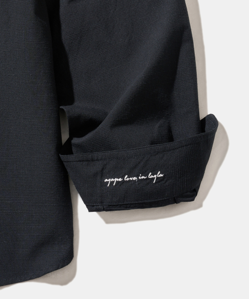 Diamond Layla(ダイアモンドレイラ)の「UV Airy Black Linen Shirt S174(シャツ/ブラウス・メンズ・その他・SMALL/MEDIUM/LARGE/X-LARGE)」の8枚目の写真