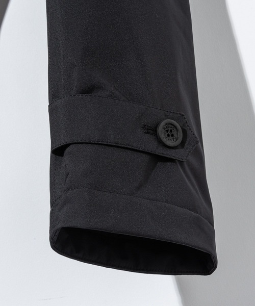HERNO(ヘルノ)の「HERNO 2 LAYER PROMETEO BALMACAAN DOWN COAT ヘルノ 2レイヤー プロメテオ ステンカラー ダウンコート(ダウンジャケット/コート・メンズ・ブラック・50/46)」の10枚目の写真