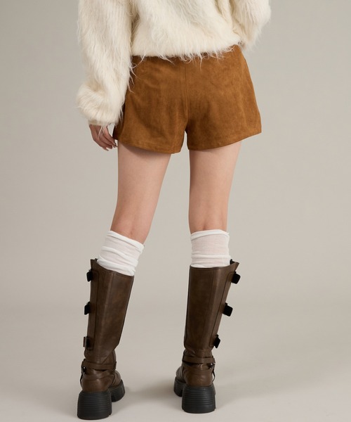 apres jour mignon（アプレジュールミニョン）の「【セット着用可能】スタッズ付きショートパンツ（その他パンツ・レディース・ブラウン系その他/ベージュ・フリー/LARGE）」の21枚目の写真