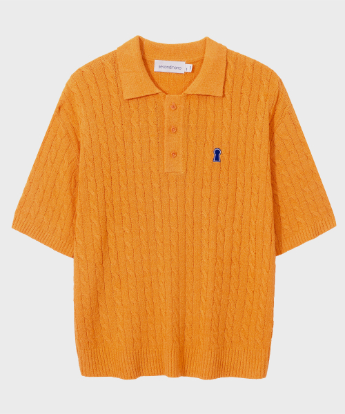 Keyhole logo kevlar кардиган оранжевый SEKT024ORANGE