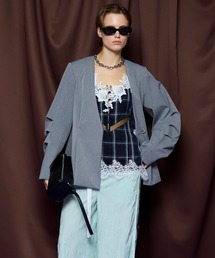 MAISON SPECIAL（メゾンスペシャル）の「Shaped Cocoon Sleeve Jacket シェイプコクーンスリーブジャケット（テーラードジャケット）」