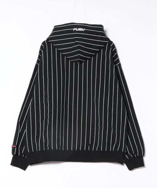 セール】FUBU フブ ブランド Stripe Hodie / ストライプ スウェット