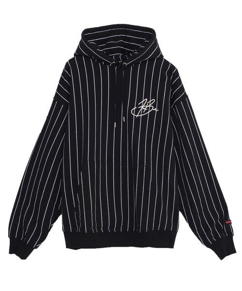 セール】FUBU フブ ブランド Stripe Hodie / ストライプ スウェット