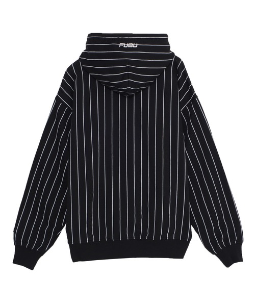 セール】FUBU フブ ブランド Stripe Hodie / ストライプ スウェット