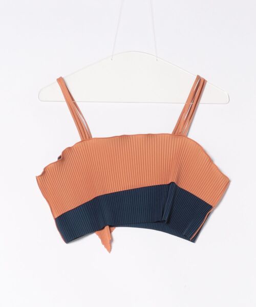 kotohayokozawa(コトハヨコザワ)の「kotohayokozawa 3LOOPS CAMI TDX5A-CMI(Tシャツ/カットソー・レディース・ライトグリーン/ブラウン/パープル・FREE)」の8枚目の写真