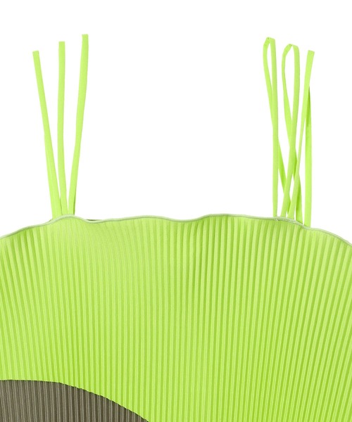 kotohayokozawa(コトハヨコザワ)の「kotohayokozawa 3LOOPS CAMI TDX5A-CMI(Tシャツ/カットソー・レディース・ライトグリーン/ブラウン/パープル・FREE)」の5枚目の写真