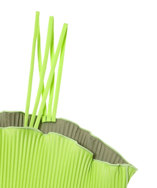 kotohayokozawa(コトハヨコザワ)の「kotohayokozawa 3LOOPS CAMI TDX5A-CMI(Tシャツ/カットソー・レディース・ライトグリーン/ブラウン/パープル・FREE)」の6枚目の写真