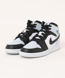 JORDAN BRAND 225-25AIR JORDAN 1 MID GS ジョーダン 1 MID GS KDQ8423 002BLACK/BLACK