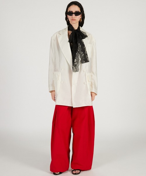 PRANK PROJECT（プランクプロジェクト）の「【Pre-Order】レースタイ / Lace Tie（付け襟・レディース・ブラック/ホワイト・FREE）」の3枚目の写真