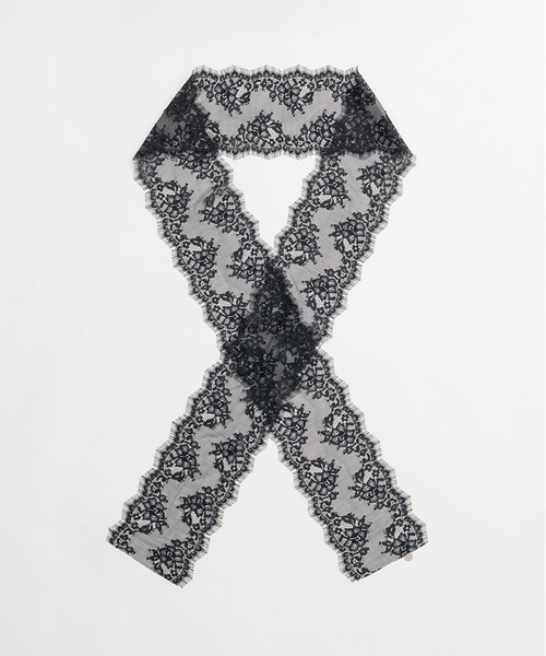 PRANK PROJECT（プランクプロジェクト）の「【Pre-Order】レースタイ / Lace Tie（付け襟・レディース・ブラック/ホワイト・FREE）」の4枚目の写真