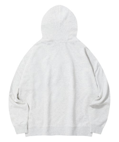 STENDS（ステンズ）の「[M~4XL] オリジナルストロークロゴフードパーカー_メランジグレー（パーカー・レディース・その他・XX-LARGE/XXX-LARGE/XXXX-LARGE/MEDIUM/X-LARGE）」の4枚目の写真
