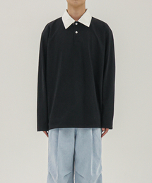 THESTORI（ザ・ストリ）の「[8th] Minimal Heavy Carat (Black)（ポロシャツ）」