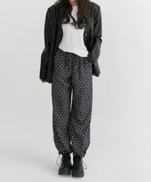 PLAYO（プレイオ）の「Flower Pants_Black（その他パンツ・レディース）」