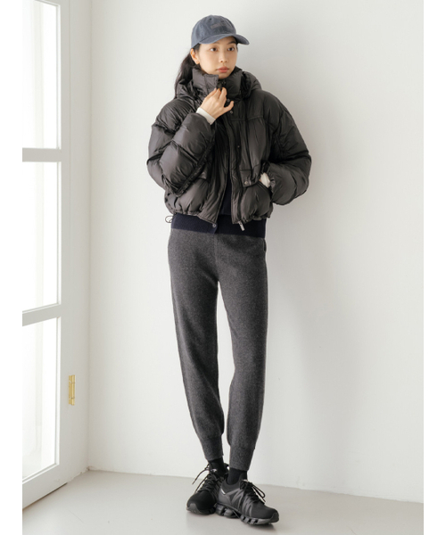NITINA(ニティナ)の「デイリーニットジョガーパンツ CH(スウェットパンツ・レディース・チャコール・SMALL/MEDIUM)」の4枚目の写真