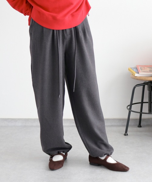 cepo(セポ)の「〈2way〉スーチングイージータックスラックス(スラックス・レディース・チャコール/ブラック・S/M)」の22枚目の写真