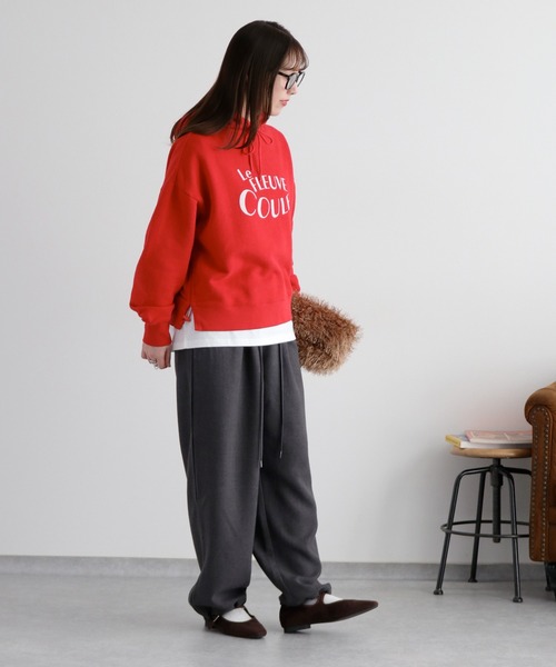 cepo(セポ)の「〈2way〉スーチングイージータックスラックス(スラックス・レディース・チャコール/ブラック・S/M)」の13枚目の写真