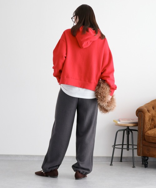 cepo(セポ)の「〈2way〉スーチングイージータックスラックス(スラックス・レディース・チャコール/ブラック・S/M)」の12枚目の写真