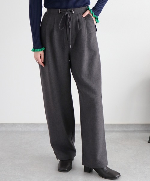 cepo(セポ)の「〈2way〉スーチングイージータックスラックス(スラックス・レディース・チャコール/ブラック・S/M)」の20枚目の写真