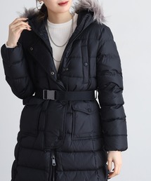 UMO（ウモ）の「UMO　ミリタリーデザインベルテッドダウンコート（ダウンジャケット/コート）」