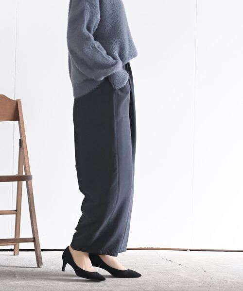 rps（アールピーエス）の「ピーチ起毛コクーンパンツ（その他パンツ・レディース・モカ/チャコールグレー/ブラック・フリー）」の5枚目の写真