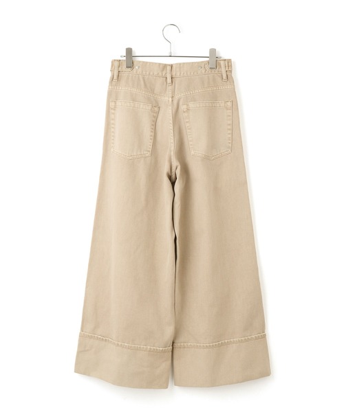 ADAM ET ROPE'(アダムエロペ)の「ターンナップアジャストデニム(デニムパンツ・レディース・ブルー/ベージュ・36/38)」の21枚目の写真