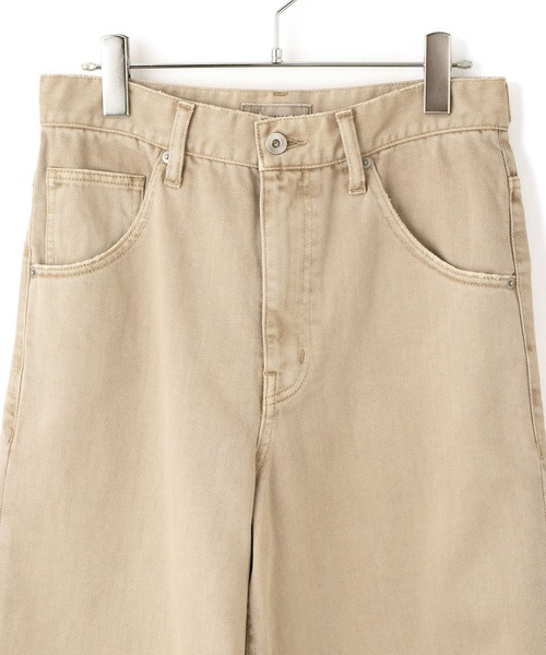 ADAM ET ROPE'(アダムエロペ)の「ターンナップアジャストデニム(デニムパンツ・レディース・ブルー/ベージュ・36/38)」の22枚目の写真