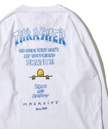 【THRASHER / スラッシャー】マークゴンザレスアート クルーネックロングスリーブTシャツ