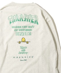 【THRASHER / スラッシャー】マークゴンザレスアート クルーネックロングスリーブTシャツ