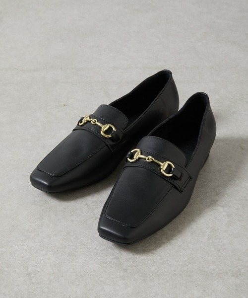 COLONY 2139（コロニートゥーワンスリーナイン）の「【抗菌・防臭】ビットフェイクレザーローファー（ローファー・レディース・ブラウン/ブラック・MEDIUM/LARGE）」の6枚目の写真