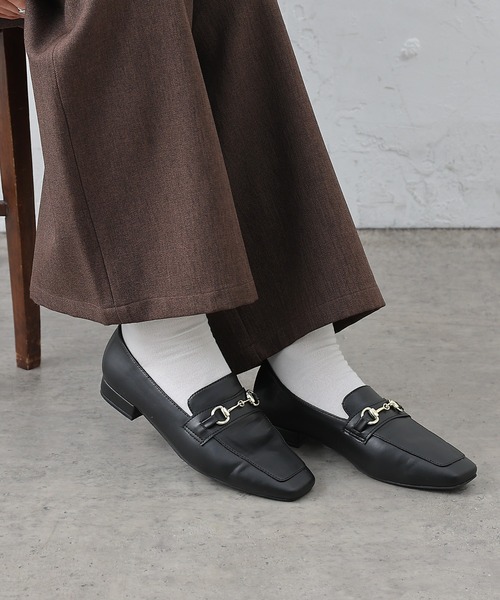 COLONY 2139（コロニートゥーワンスリーナイン）の「【抗菌・防臭】ビットフェイクレザーローファー（ローファー・レディース・ブラウン/ブラック・MEDIUM/LARGE）」の9枚目の写真