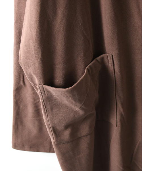 neos（ネオス）の「【neos】ルーズシルエット ウールライク ロング カーディガン（カーディガン/ボレロ・メンズ・ブルー/ブラック/モカ・LARGE/MEDIUM）」の19枚目の写真