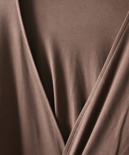 neos（ネオス）の「【neos】ルーズシルエット ウールライク ロング カーディガン（カーディガン/ボレロ・メンズ・ブルー/ブラック/モカ・LARGE/MEDIUM）」の21枚目の写真