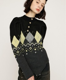 SLY | FRONT BUTTON BODY SUIT フロントボタン ボディスーツ 春服(ニット/セーター)