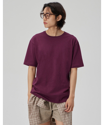 [BASIC] CREW NECK TEE_WINE