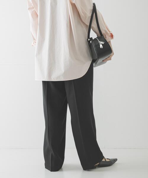 URBAN RESEARCH（アーバンリサーチ）の「ダブルクロスキュプライージーパンツ（その他パンツ・レディース・ベージュ系その他/チャコールグレー/ブラック・36/38）」の19枚目の写真