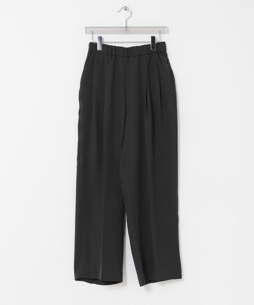 URBAN RESEARCH(アーバンリサーチ)の「ダブルクロスキュプライージーパンツ(その他パンツ・レディース・ベージュ系その他/チャコールグレー/ブラック・36/38)」の19枚目の写真