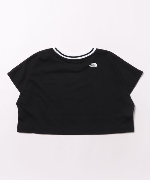 THE NORTH FACE(ザノースフェイス)の「THE NORTH FACE ザ・ノース・フェイス ワイドシルエット ショート Tシャツ NTJ32603(Tシャツ/カットソー・キッズ・オフホワイト/グレー×サックスブルー/ブラック・160cm/150cm/140cm/130cm)」の7枚目の写真