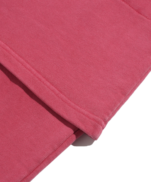 NICE GHOST CLUB(ナイスゴーストクラブ)の「PIGMENT LAYERED SWEAT PANTS_RED(NG2ESUPA01A)(スウェットパンツ・レディース・レッド・S/M/L)」の9枚目の写真