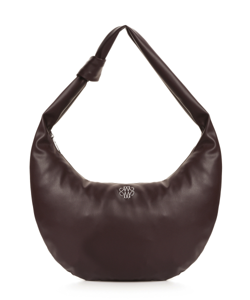 NICOLE SHOULDER KNOT BAG_BROWN