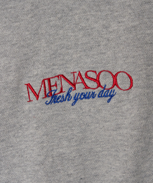 MENASOO(ミナス)の「Menasoo Hearttrack Zipup Cardigan_Melange(カーディガン/ボレロ・レディース・グレー・F)」の5枚目の写真