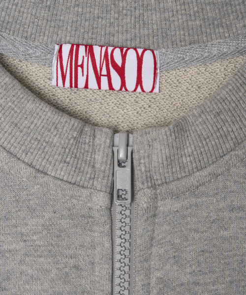 MENASOO(ミナス)の「Menasoo Hearttrack Zipup Cardigan_Melange(カーディガン/ボレロ・レディース・グレー・F)」の7枚目の写真