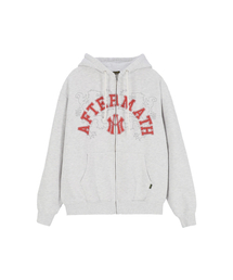 AFTERMATH（アフターマス）の「ATM LOGO ZIP HOODIE HEATHER GREY（パーカー）」