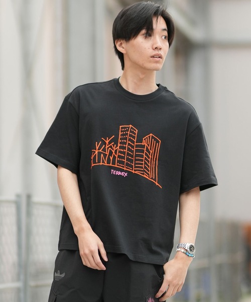 adidas(アディダス)の「adidas/アディダス SHMOOFOIL XPL TEE 半袖 Tシャツ SW919(Tシャツ/カットソー・メンズ・ブラック/ホワイト・L/XL/M)」の11枚目の写真