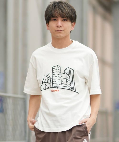 adidas(アディダス)の「adidas/アディダス SHMOOFOIL XPL TEE 半袖 Tシャツ SW919(Tシャツ/カットソー・メンズ・ブラック/ホワイト・L/XL/M)」の3枚目の写真